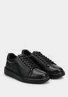 Siyah Deri Erkek Sneaker
