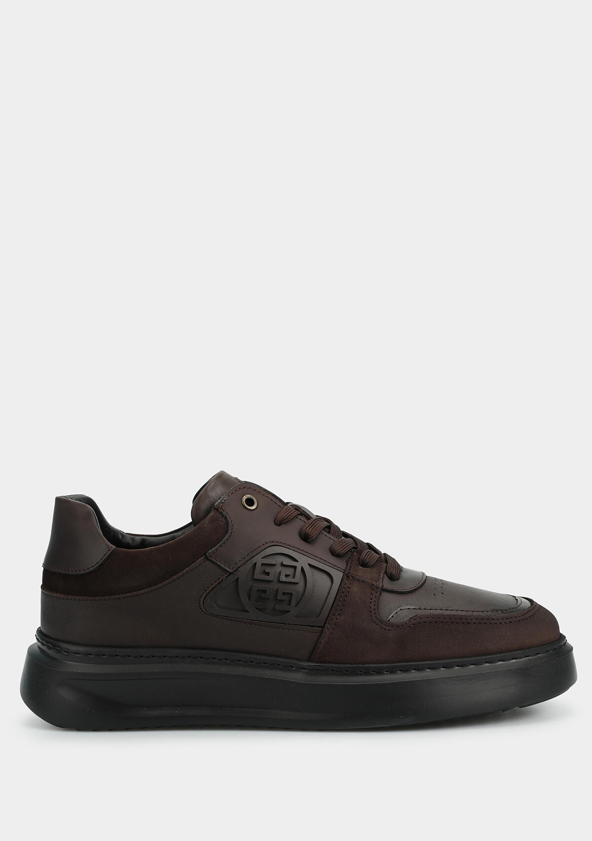 Kahve Deri Erkek Sneaker