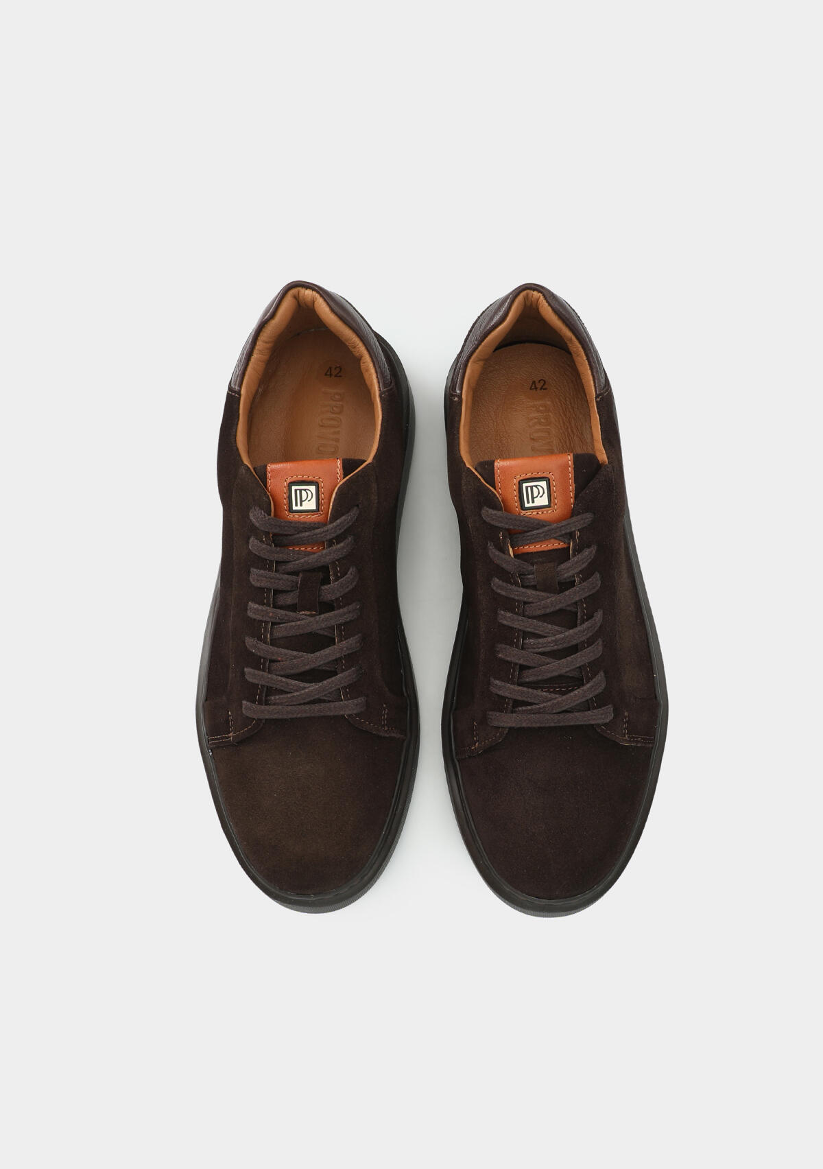 Kahve Deri Erkek Sneaker