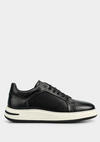 Siyah Deri Erkek Sneaker