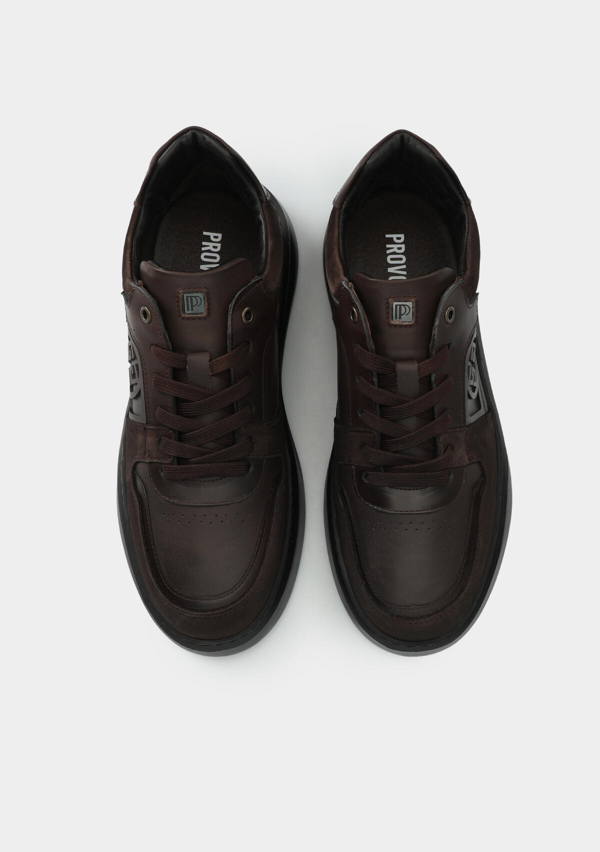 Kahve Deri Erkek Sneaker