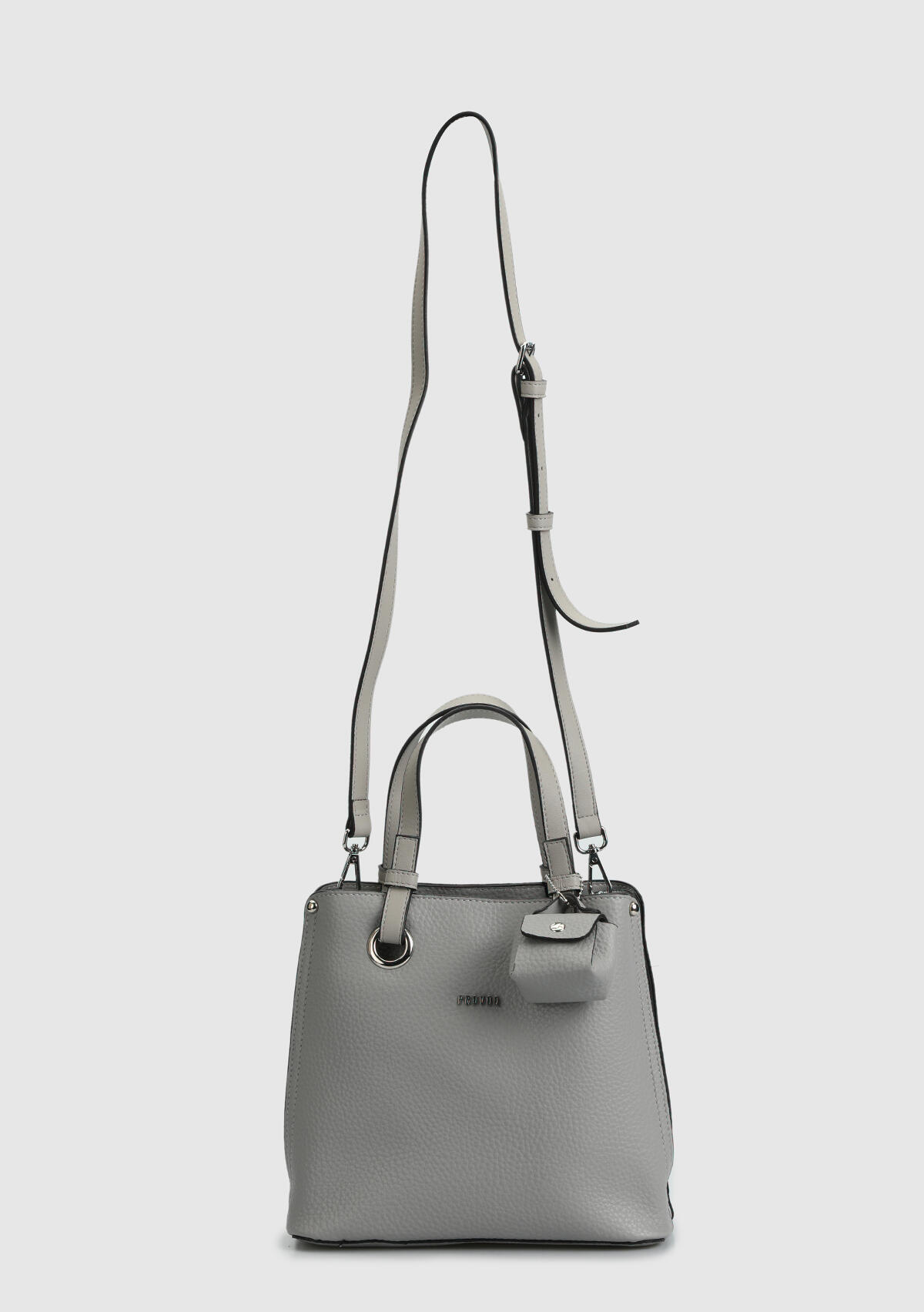 Gri Kadın Çapraz Çanta