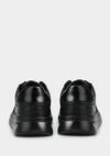 Siyah Deri Erkek Sneaker