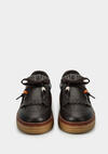 Kahve Deri Kadın Sneaker