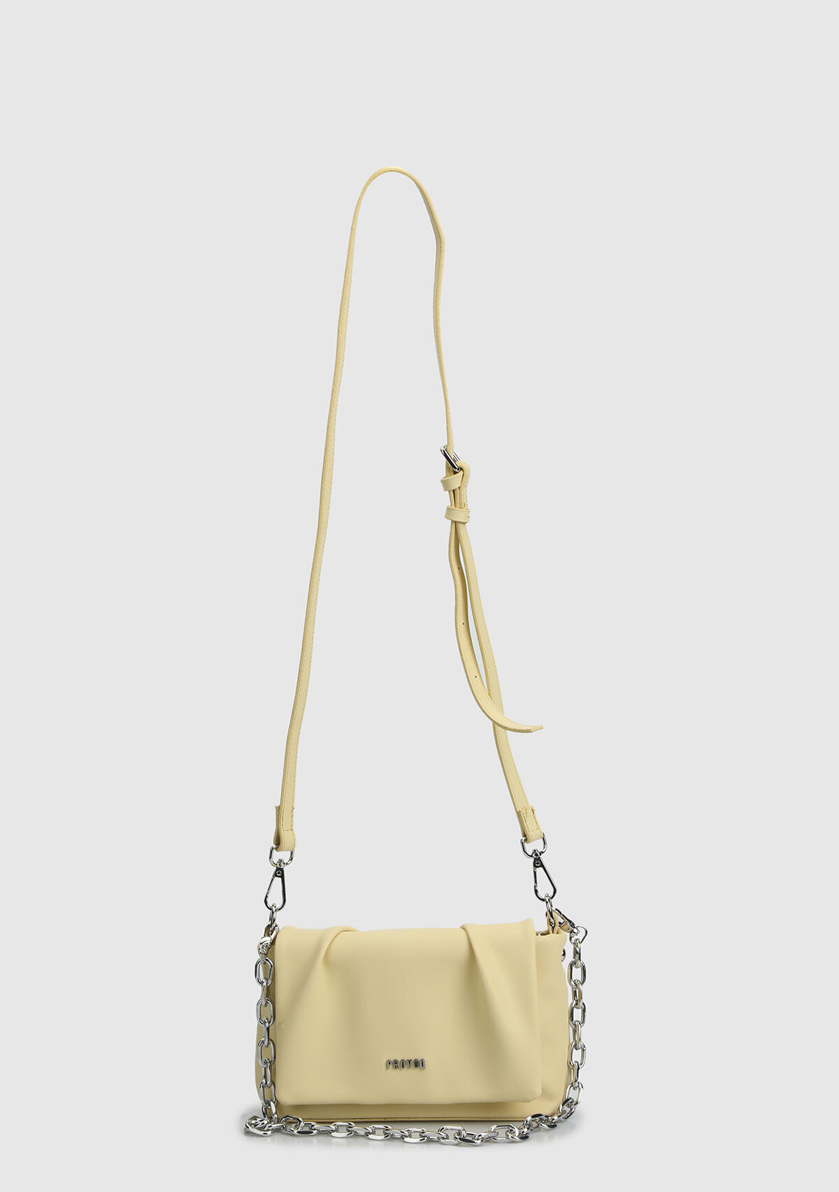 Sarı Kadın Omuz Çantası