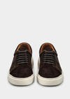 Kahve Deri Kadın Sneaker