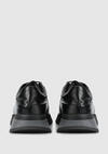 Siyah Deri Erkek Sneaker