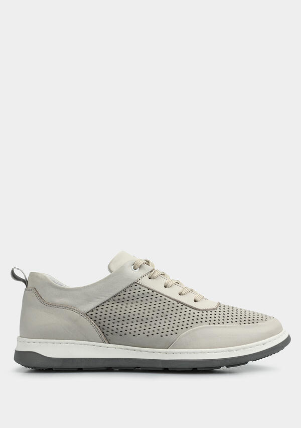 Bej Deri Erkek Sneaker