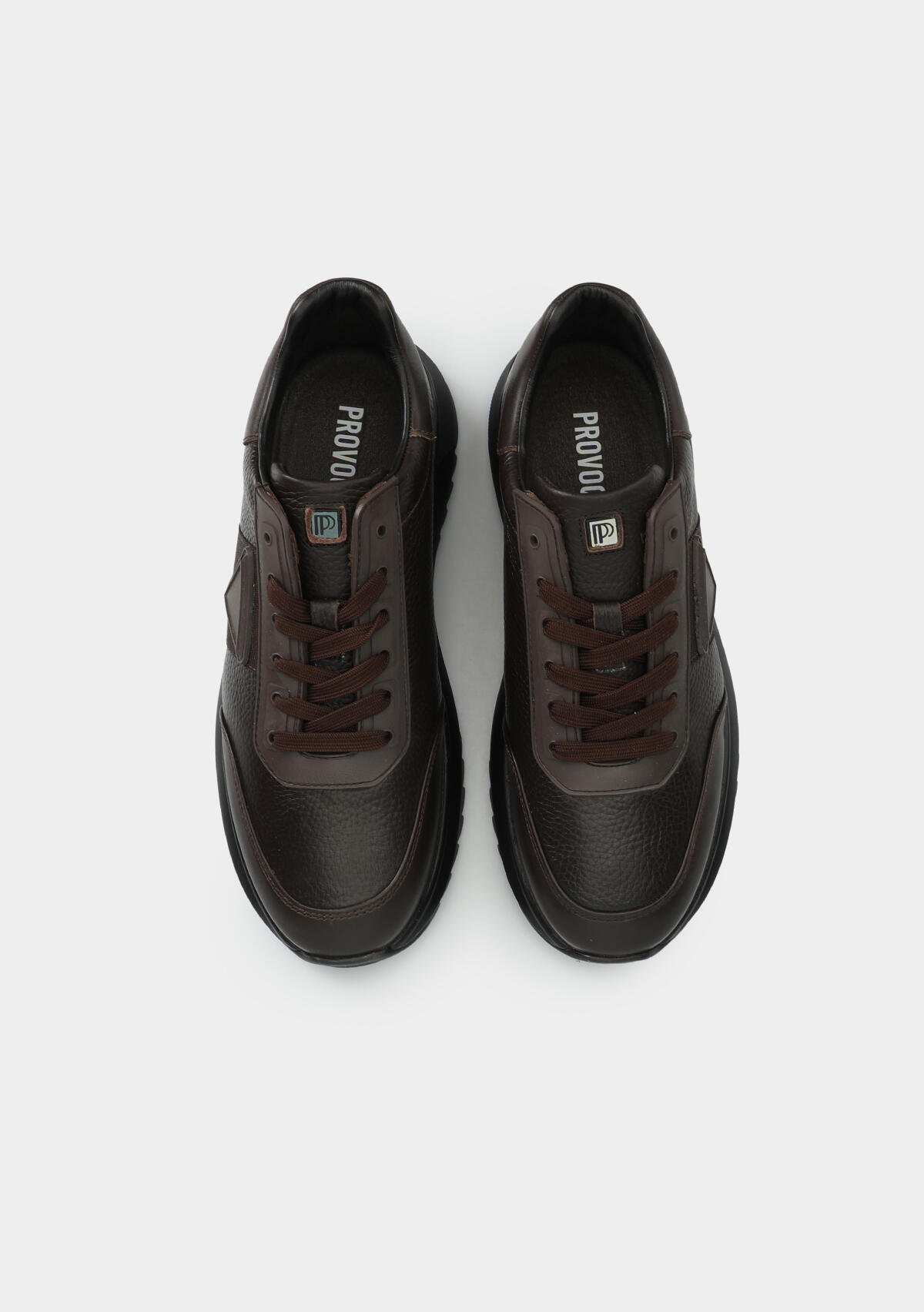 Kahve Deri Erkek Sneaker