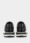Siyah Deri Erkek Sneaker