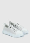 Beyaz Deri Kadın Sneaker