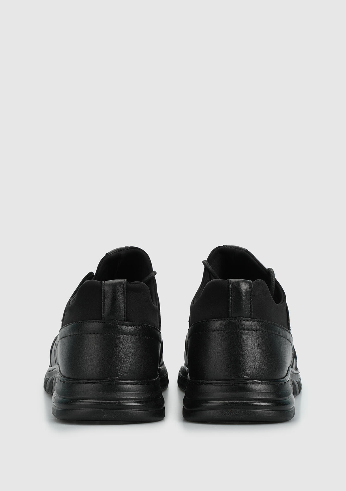 Siyah Deri Erkek Ayakkabı