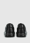 Siyah Deri Erkek Sneaker
