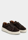 Kahve Deri Kadın Sneaker