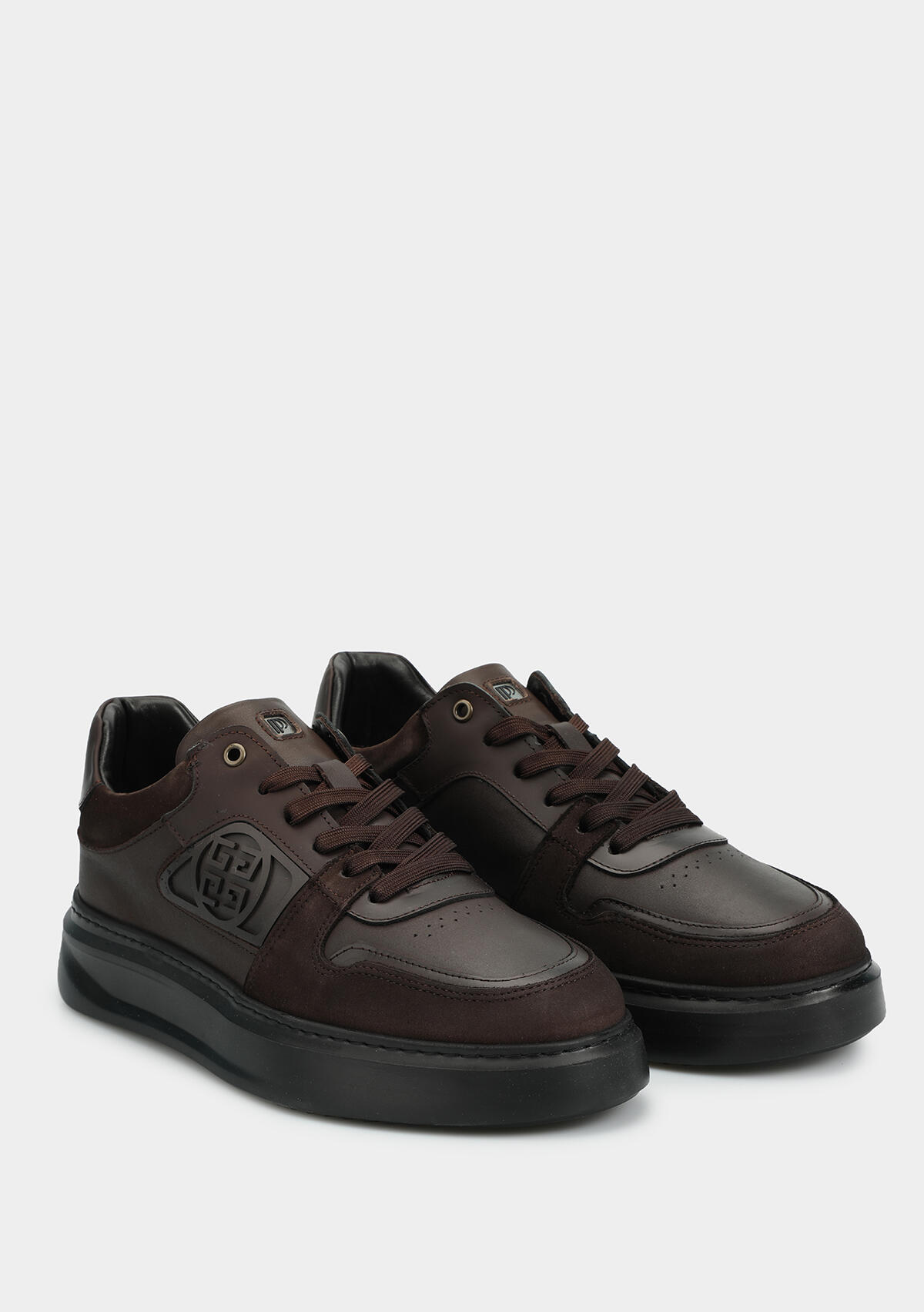 Kahve Deri Erkek Sneaker