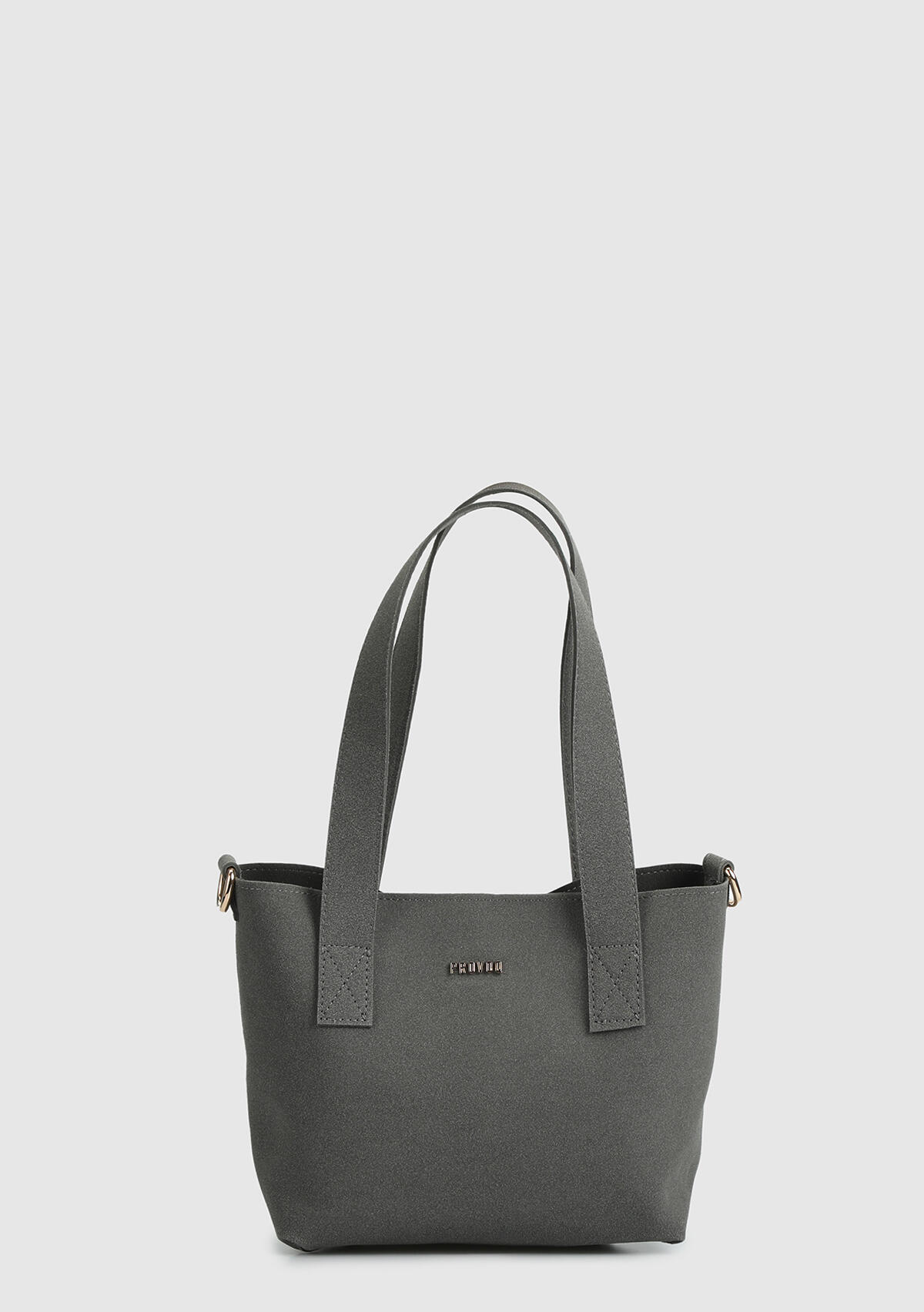 Gri Kadın Çapraz Çanta