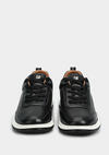 Siyah Deri Erkek Sneaker