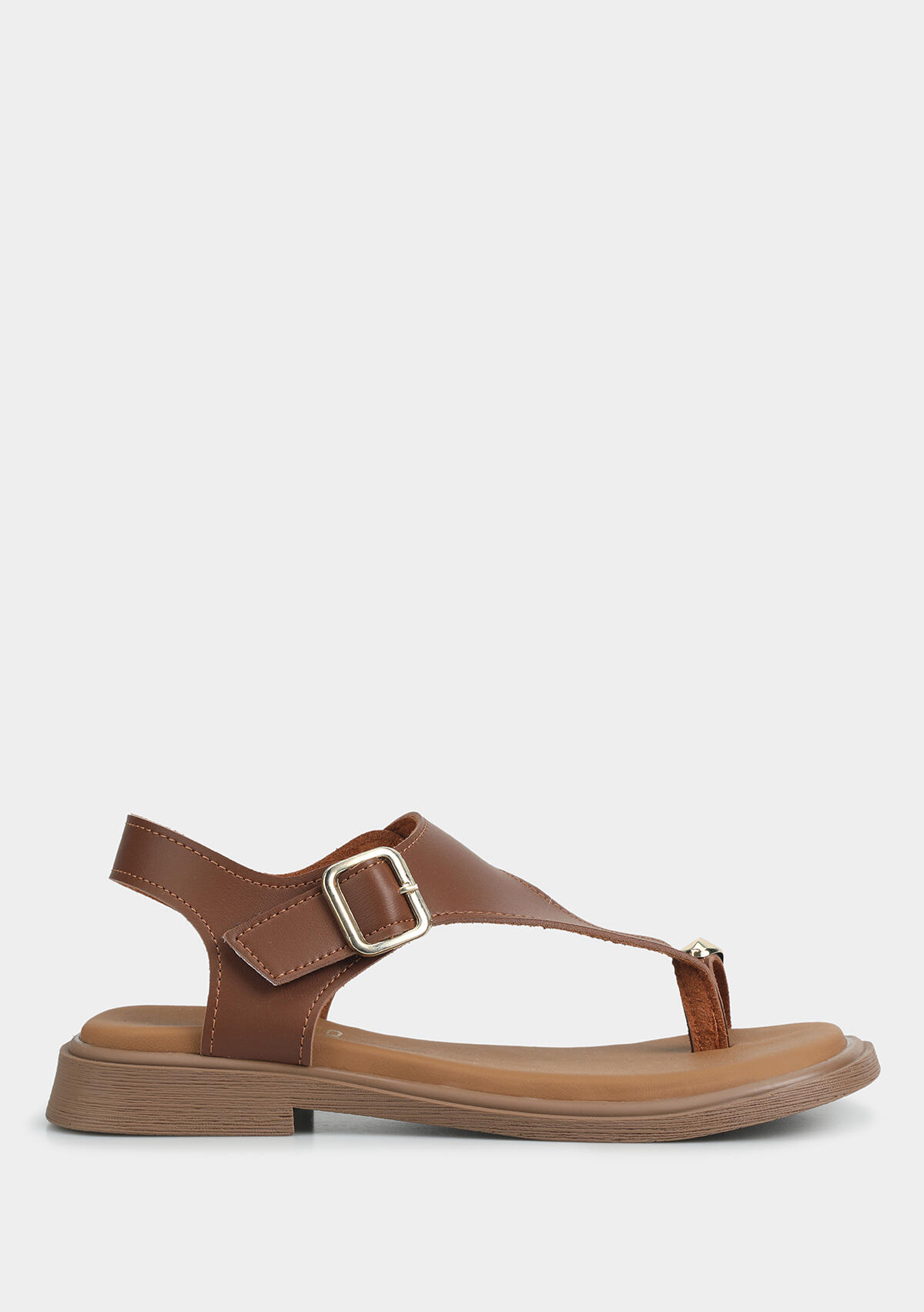 Taba Kadın Düz Sandalet