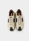 Bej Deri Kadın Sneaker