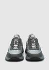 Gri Deri Erkek Sneaker
