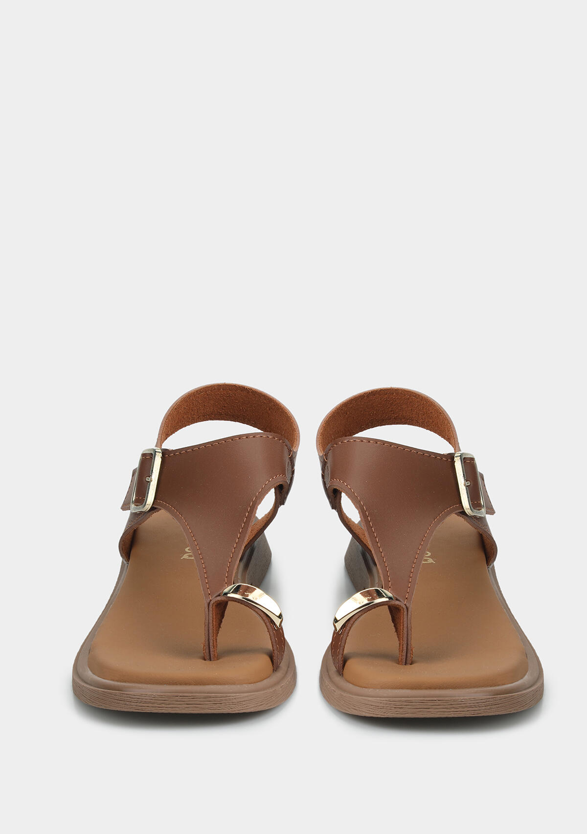 Taba Kadın Düz Sandalet