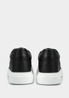 Siyah Deri Erkek Sneaker
