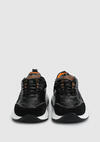 Siyah Deri Erkek Sneaker