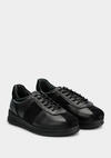 Siyah Deri Kadın Sneaker
