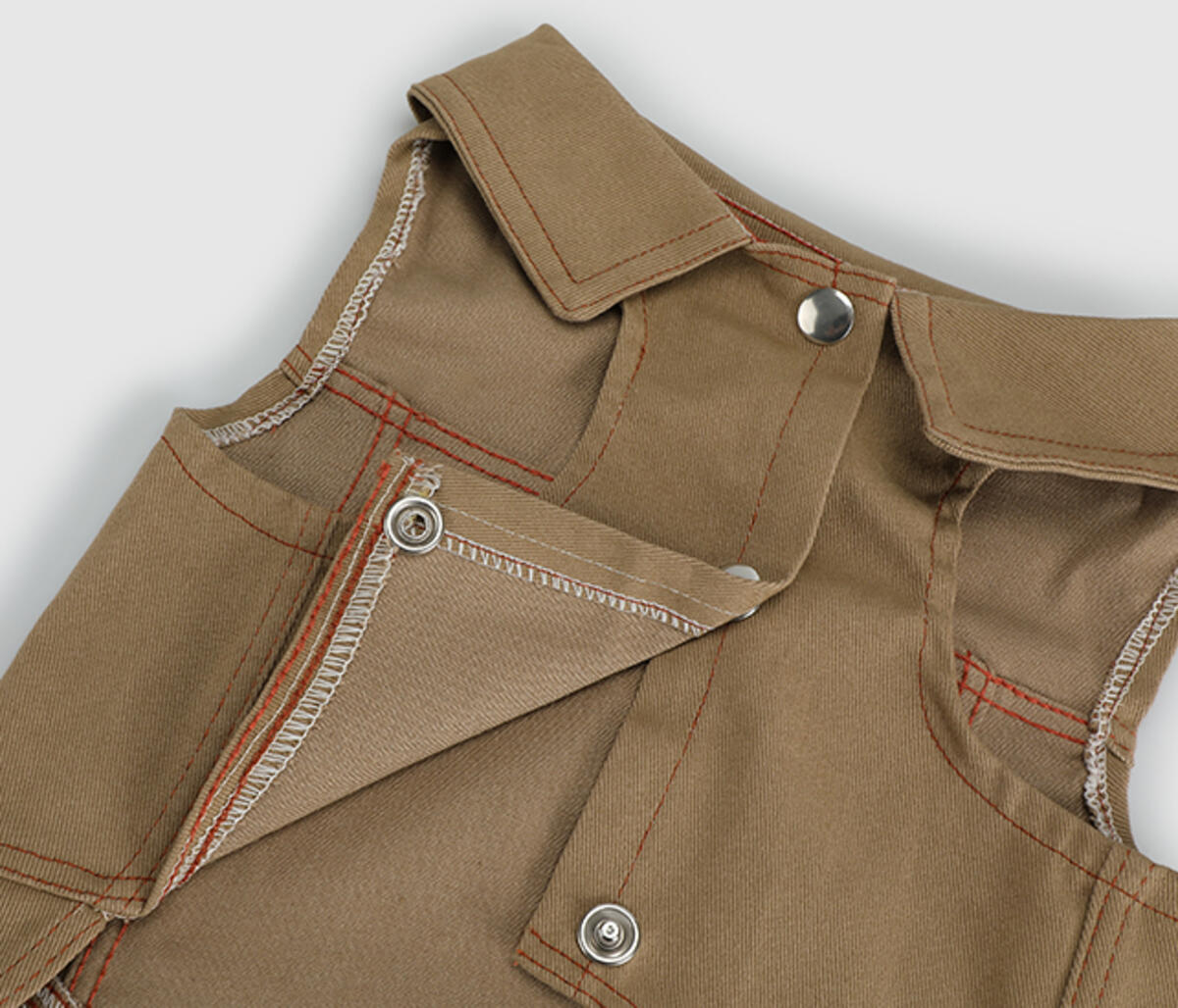 Bej  Provoq K0022 Kostüm Denim Bej