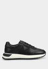 Siyah Deri Erkek Sneaker