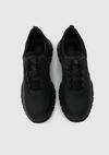 Siyah Deri Erkek Sneaker