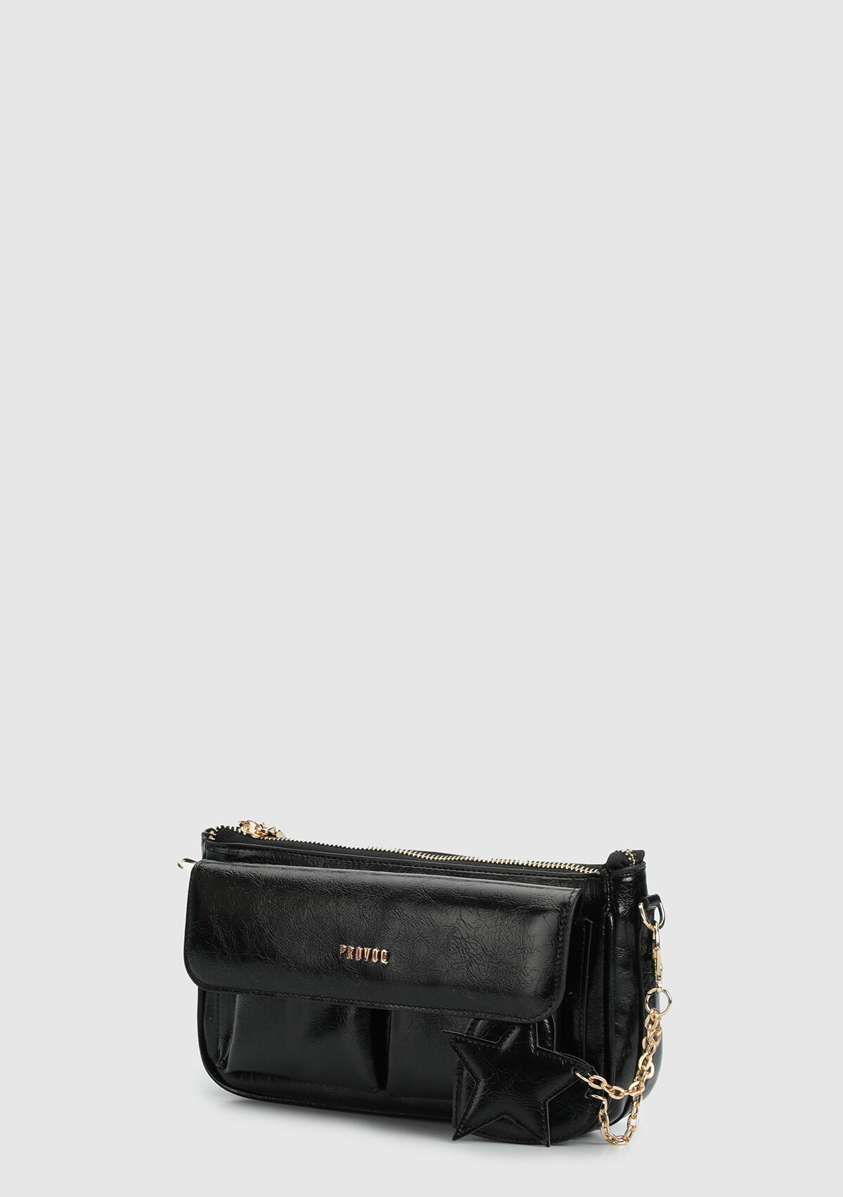 Siyah Kadın Çapraz Çanta