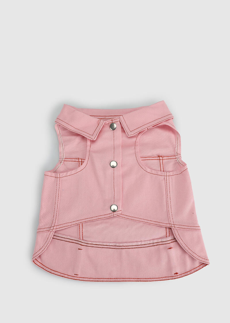 Pembe  Provoq K0044 Kostüm Denim Pembe