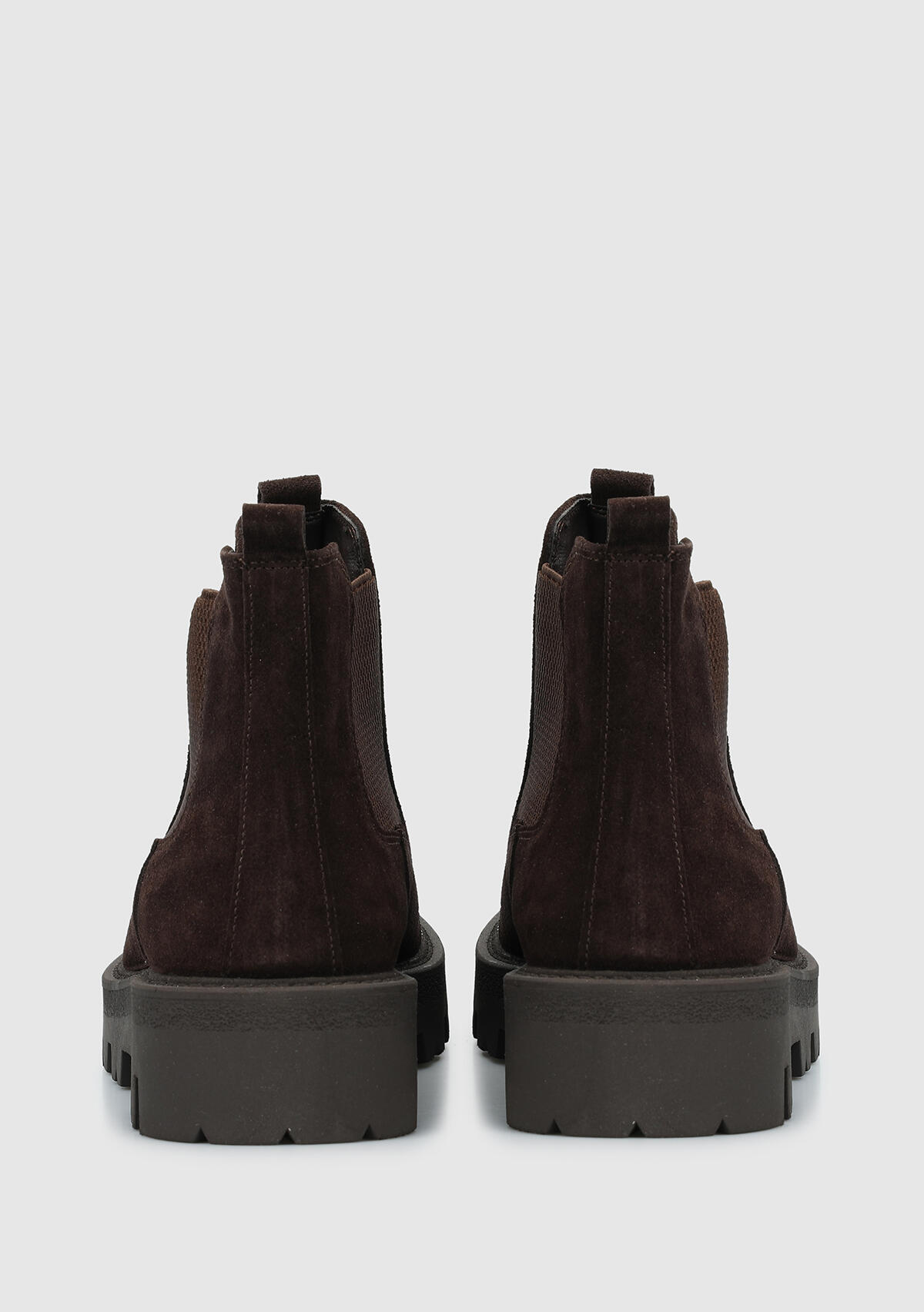 Kahve Deri Erkek Bot