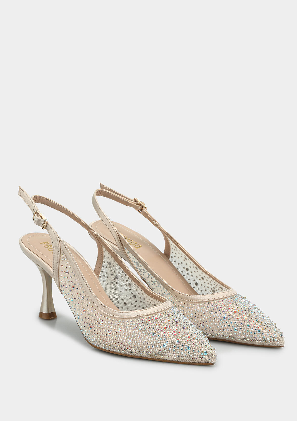 Altın Kadın Ayakkabı