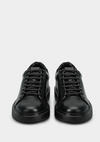 Siyah Deri Erkek Sneaker