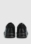 Siyah Deri Erkek Sneaker
