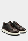 Kahve Deri Erkek Sneaker