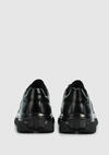 Siyah Deri Erkek Sneaker