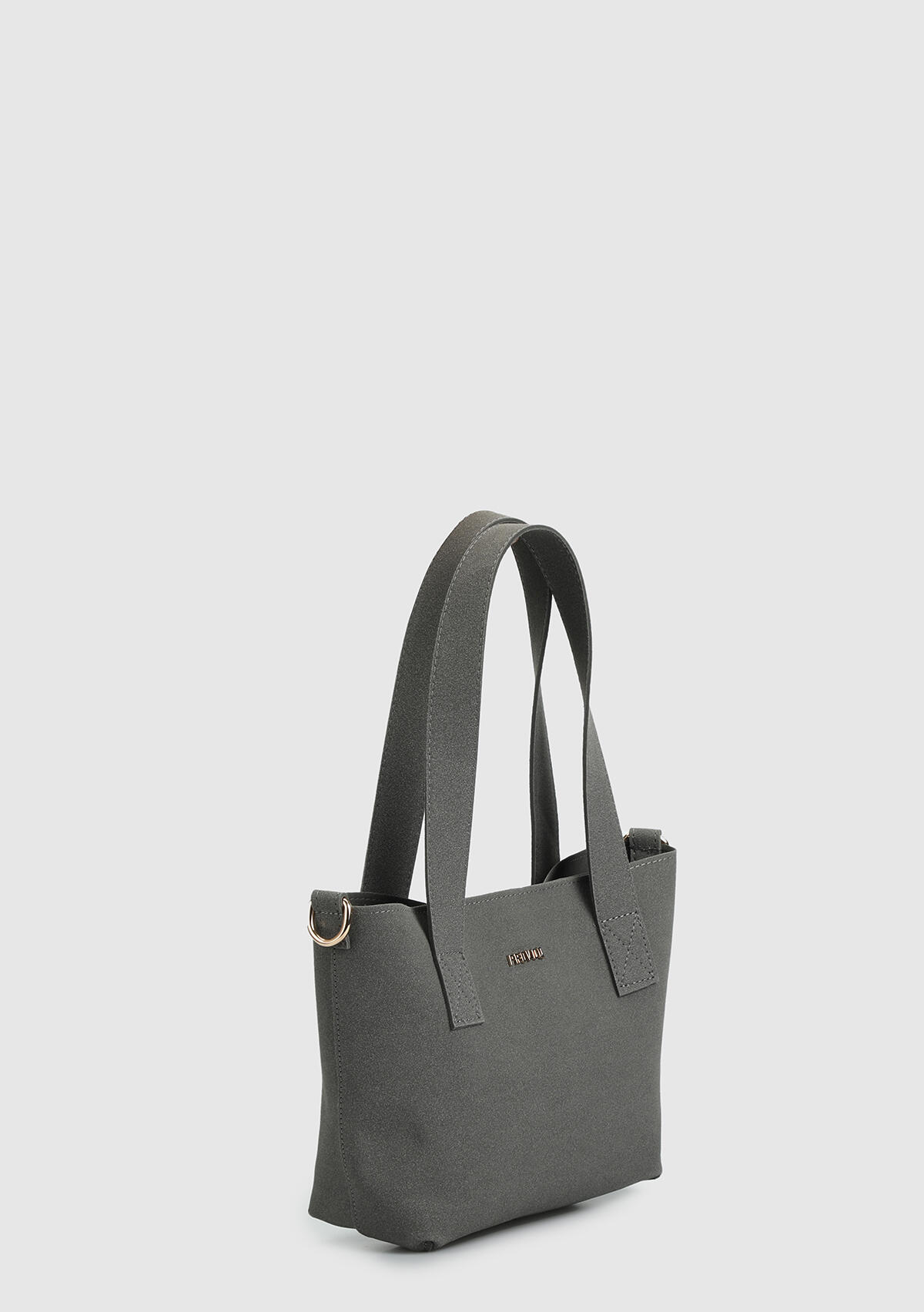 Gri Kadın Çapraz Çanta