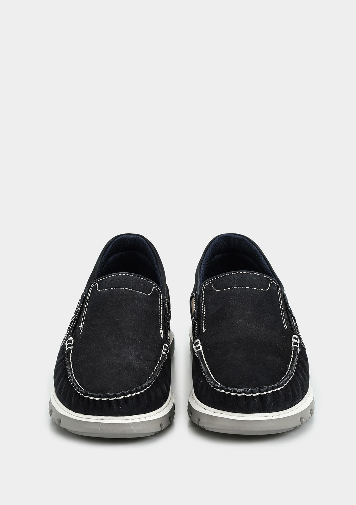 Lacivert Deri Erkek Ayakkabı