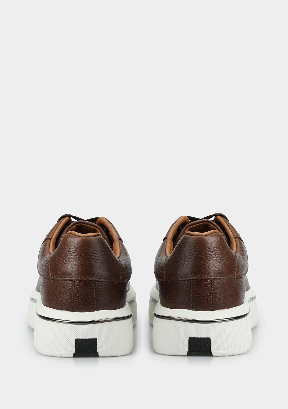 Taba Deri Erkek Sneaker