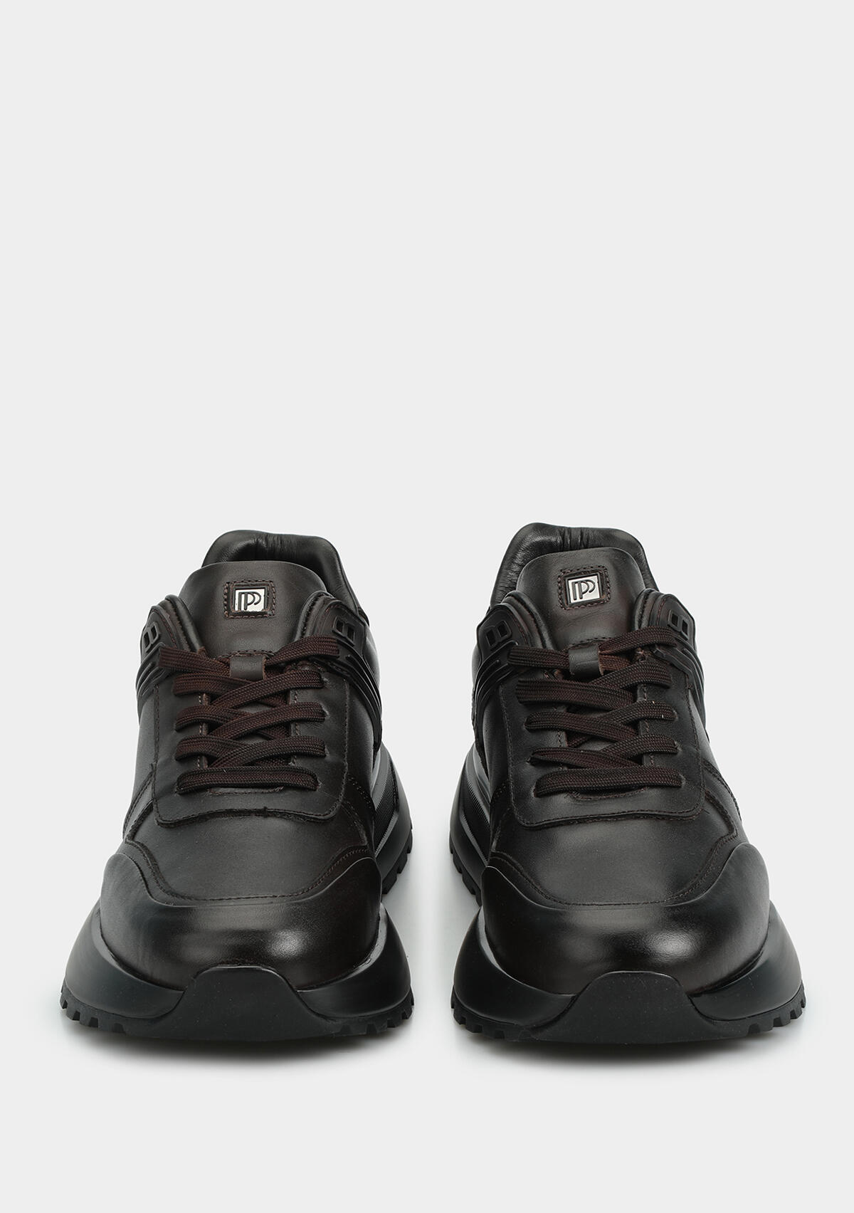 Kahve Deri Erkek Sneaker