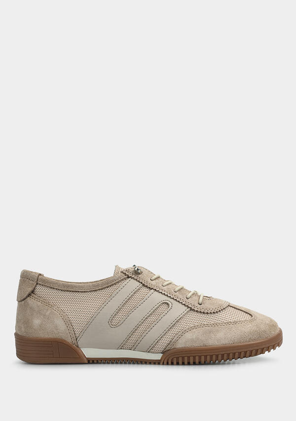Bej Deri Kadın Sneaker
