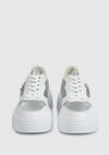 Beyaz-Gri Kadın Sneaker