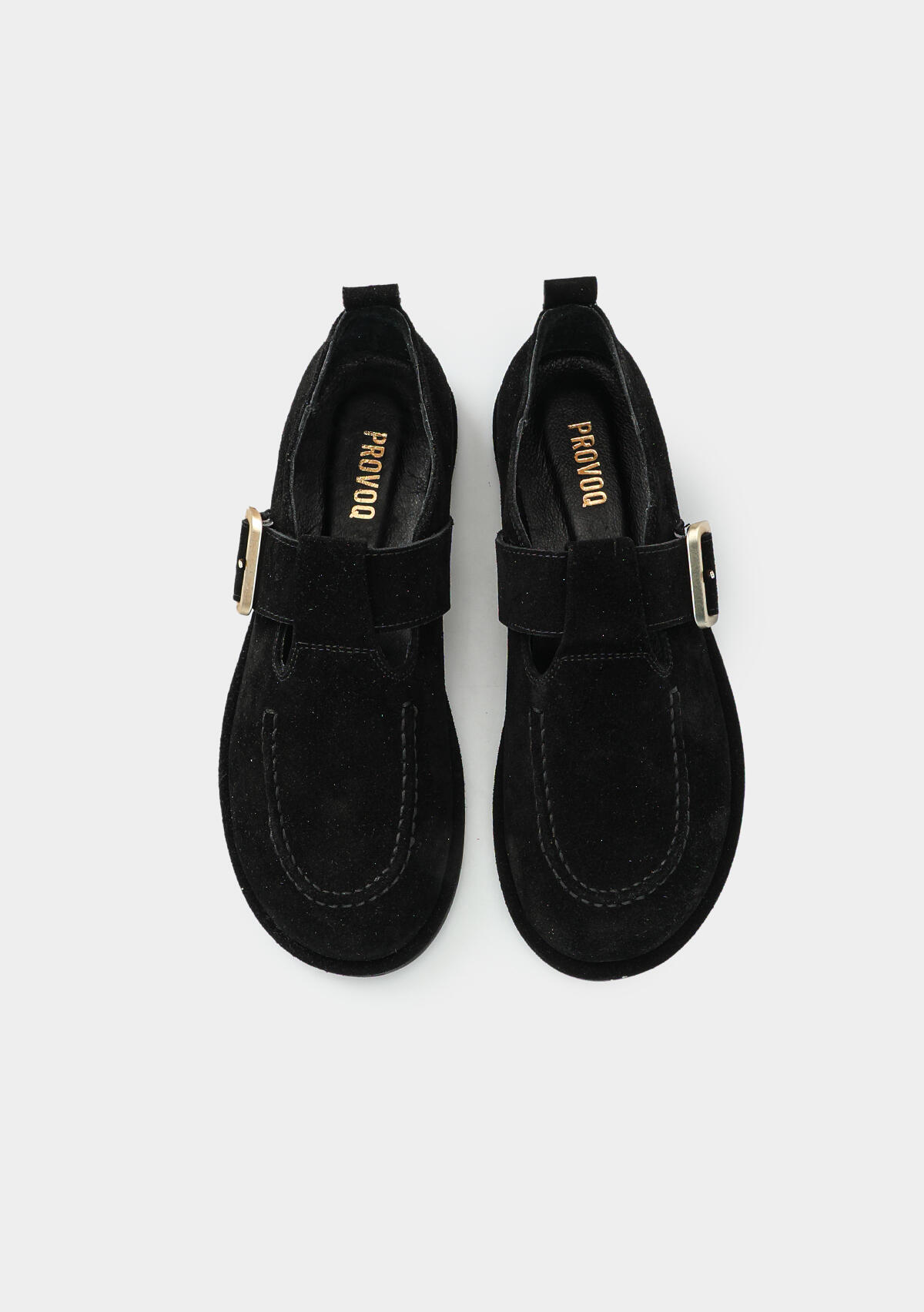 Siyah Deri Kadın Ayakkabı