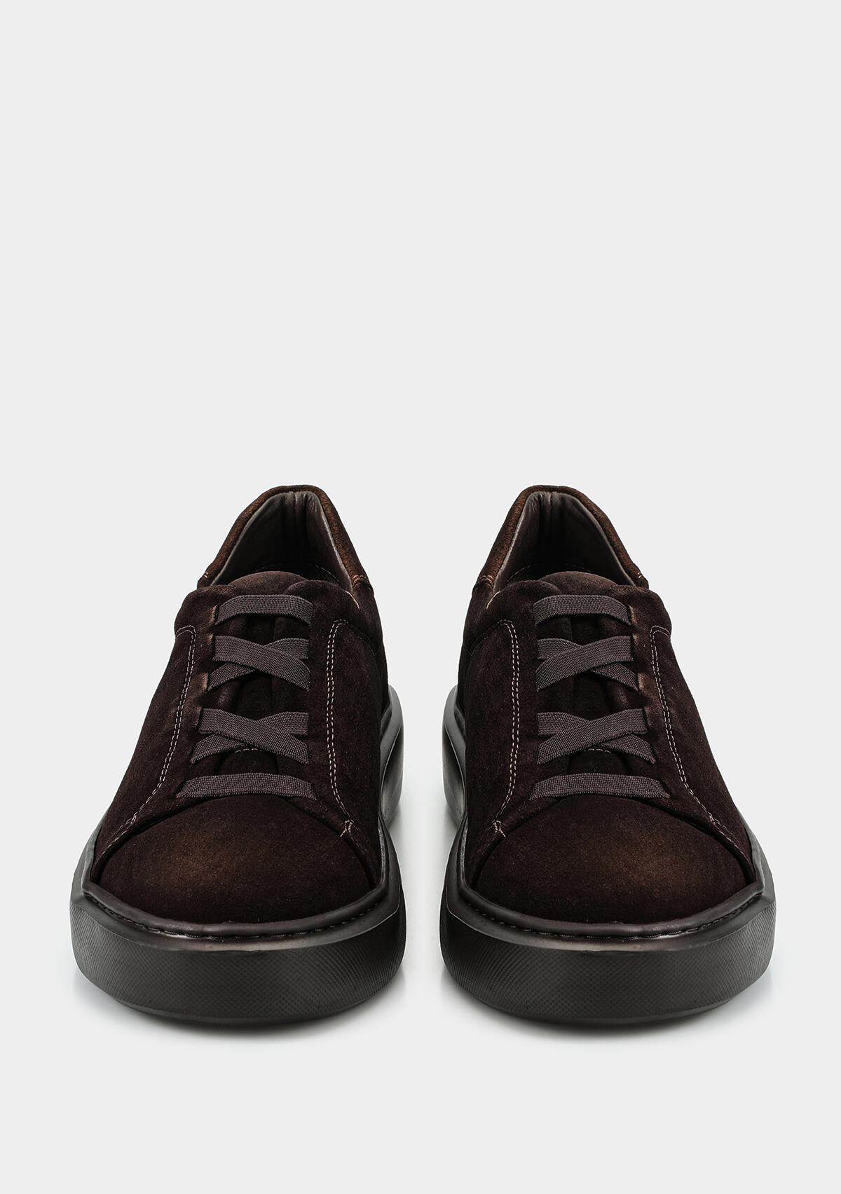 Kahve Deri Erkek Sneaker