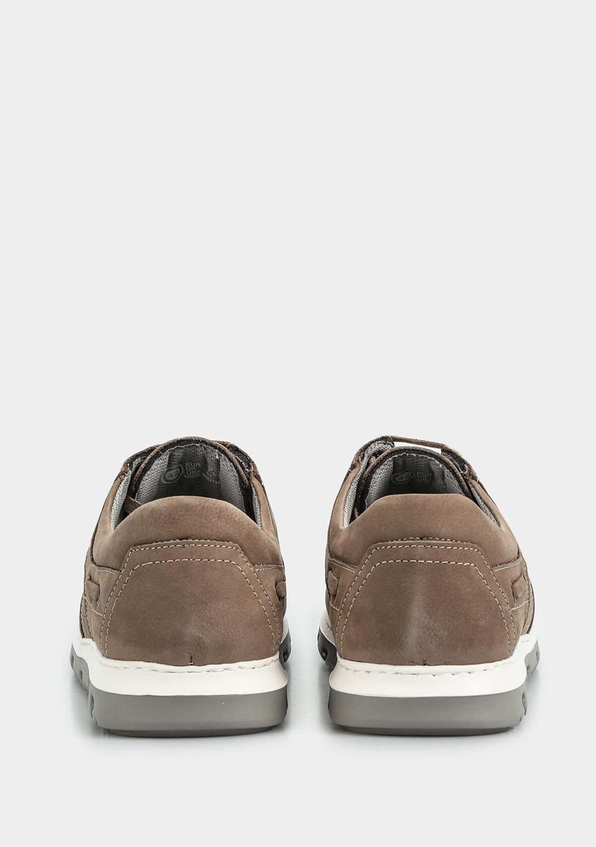 Gri Deri Erkek Ayakkabı