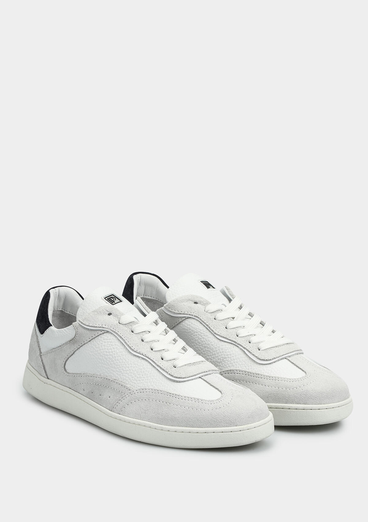Beyaz Deri Erkek Sneaker