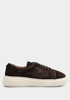 Kahve Deri Kadın Sneaker